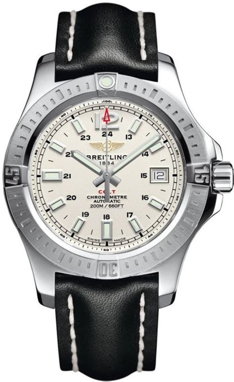 breitling a1731311|Breitling Colt 41 Silver Dial Stainless Steel Men's Watch A1731311 .